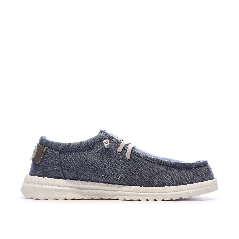 Chaussures Bleu Homme Fusion Jack vue 2