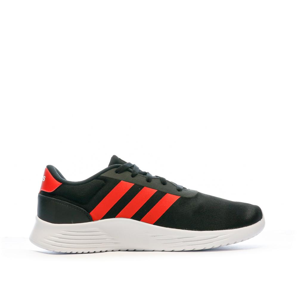 Chaussures de Running Noires/Rouges Homme Adidas Lite Racer 2.0 vue 2