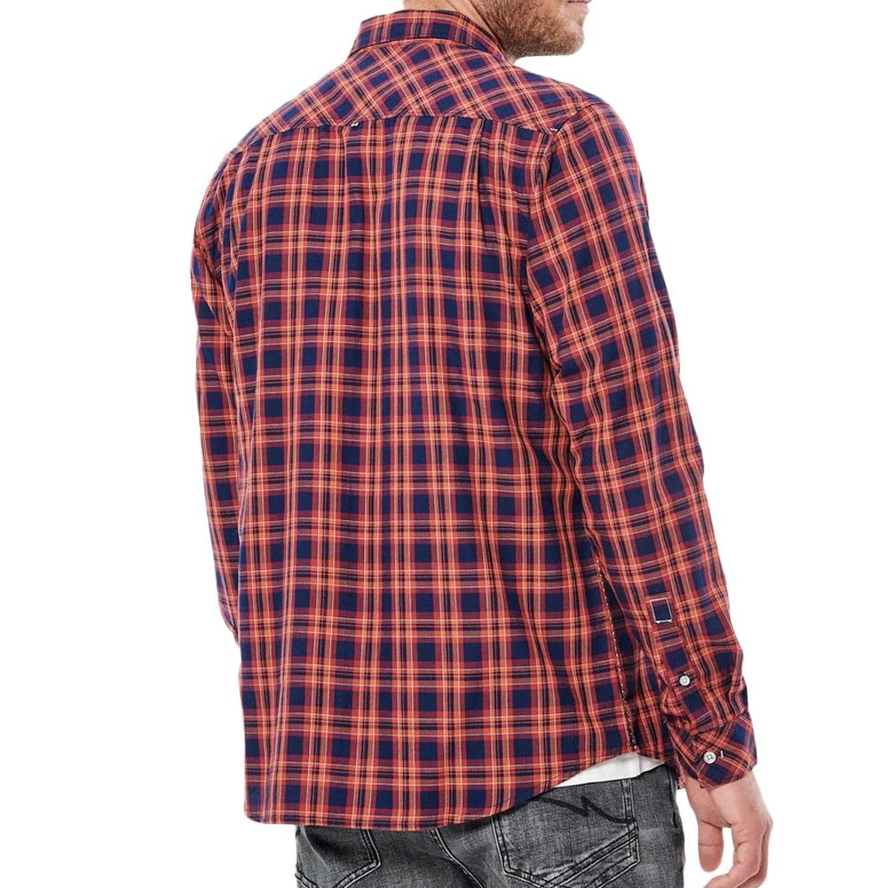 Chemise Rouge/Marine Homme Kaporal CORY vue 2