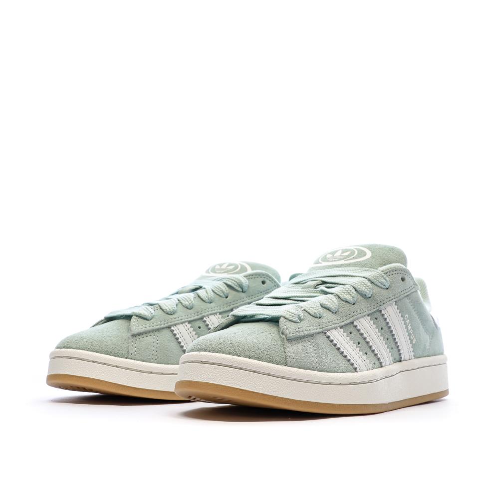 Campus Baskets Adidas Vert d'eau Mixte vue 6