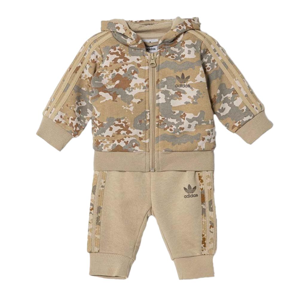 Ensemble Marron/Kaki Garçon Adidas IP0255 pas cher