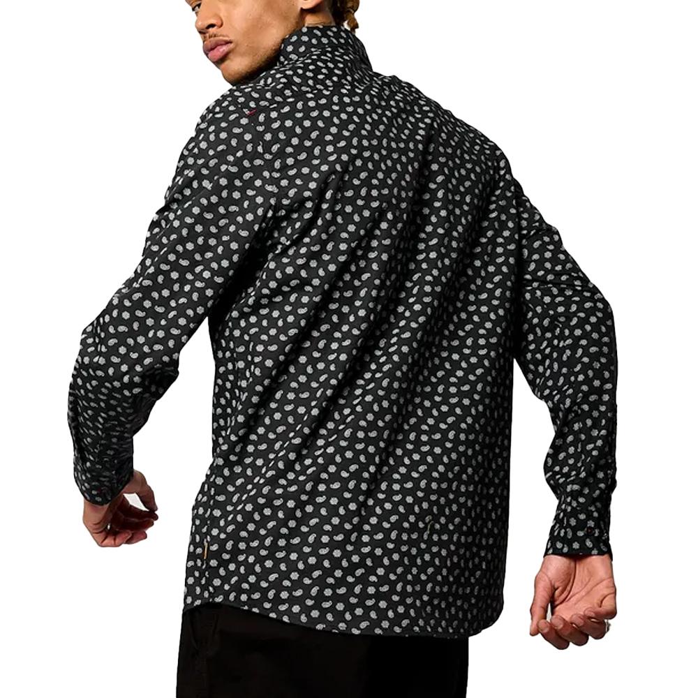 Chemise Noire Homme Kaporal BAYUN vue 2