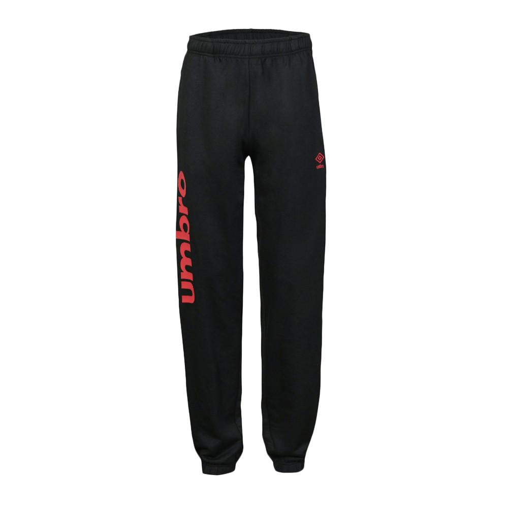 Jogging Noir/Rouge Garçon Umbro Net Lei Pan pas cher