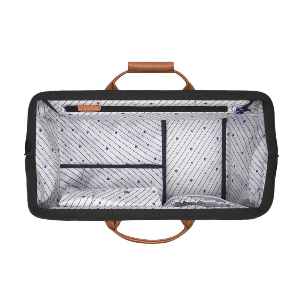 Sac de Voyage Gris/Camel Mixte Cabaia Duffle Adventurer Londres vue 3