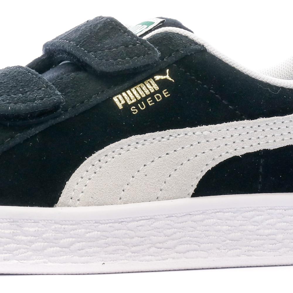 Baskets Noir Mixte Puma Suede Classic vue 7