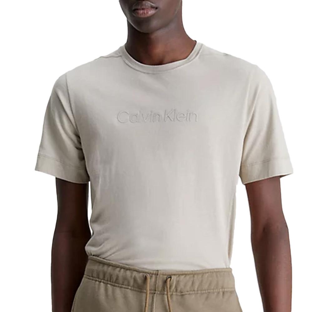 T-shirt Beige Homme Calvin Klein 108 pas cher
