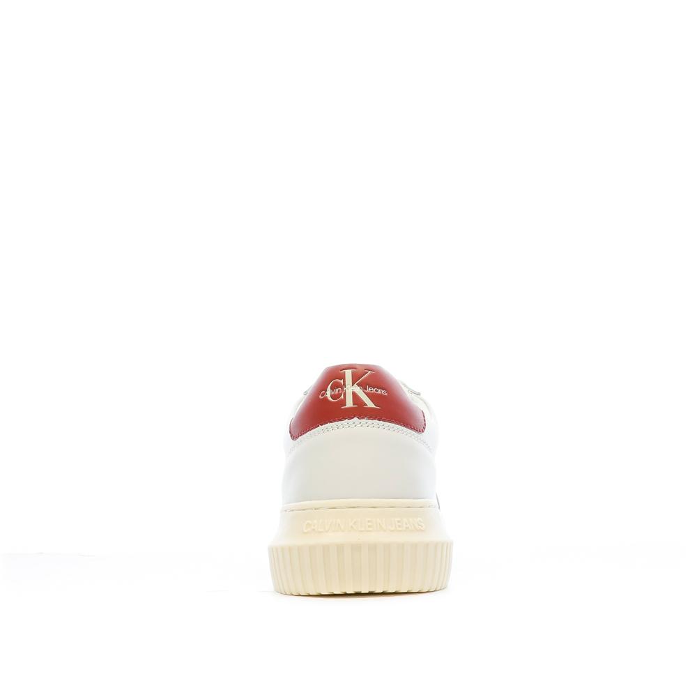 Baskets Blanches Homme Calvin Klein Jeans Chunky Cupsole vue 3