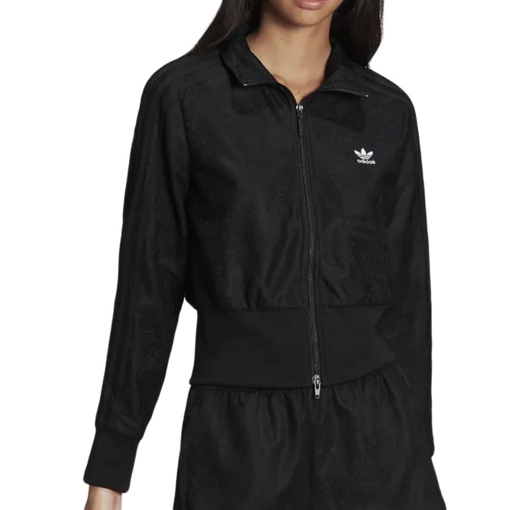 Veste Noir Femme Adidas Track pas cher