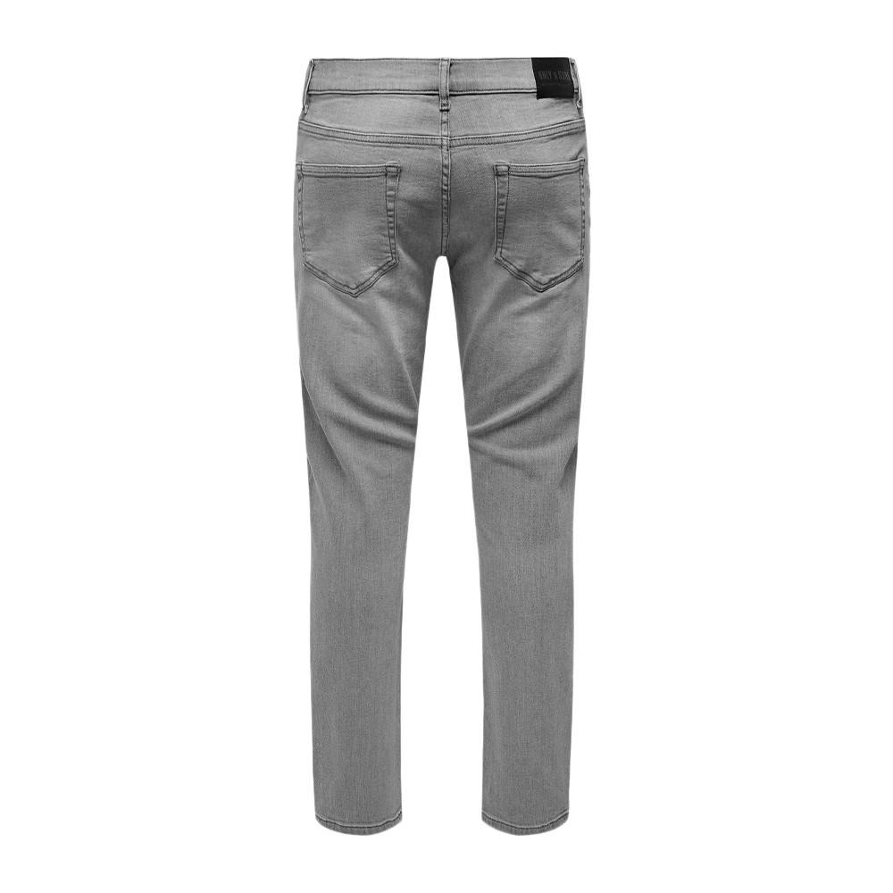 Jean Gris Homme Only & Sons Loom Slim vue 2