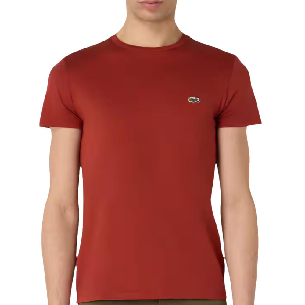 T-shirt Terracotta Homme Lacoste TH6709 pas cher
