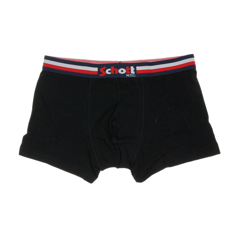 Boxer Noir Homme Schott Staten pas cher