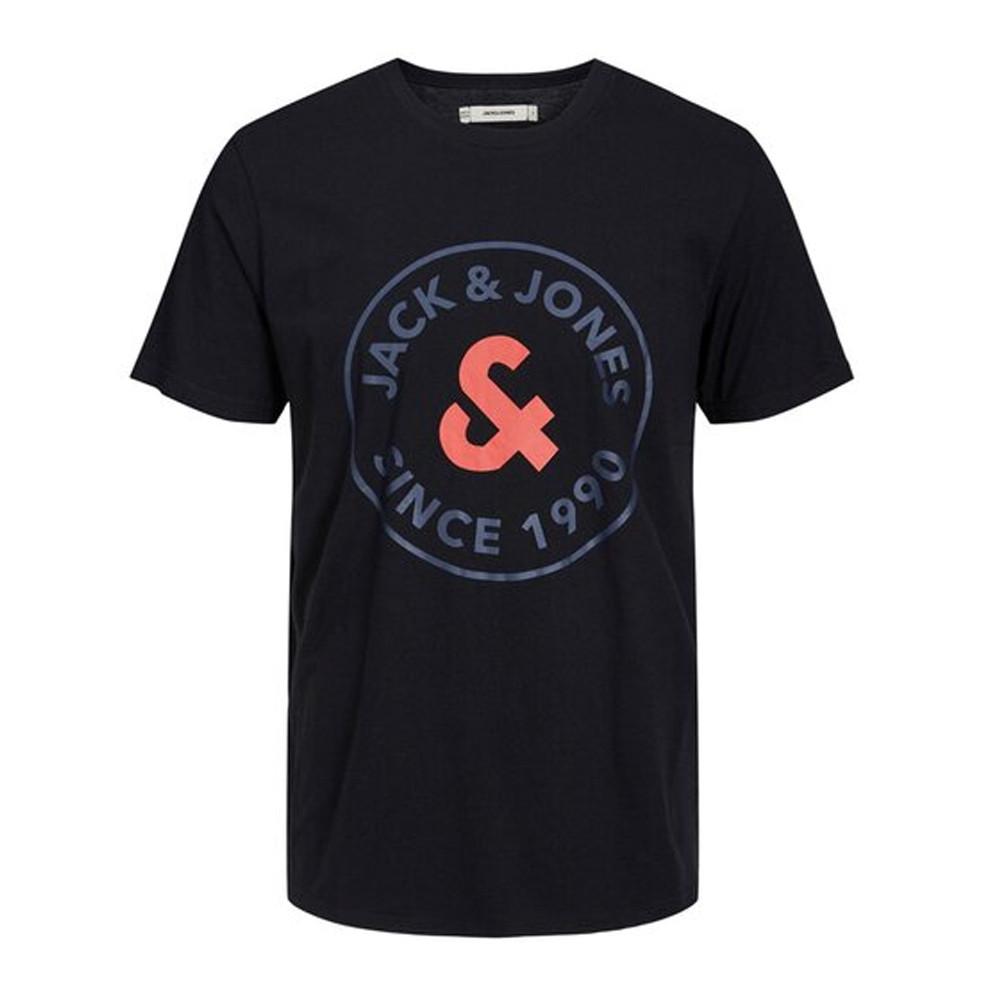 T-shirt Noir Garçon Jack & Jones Caron pas cher