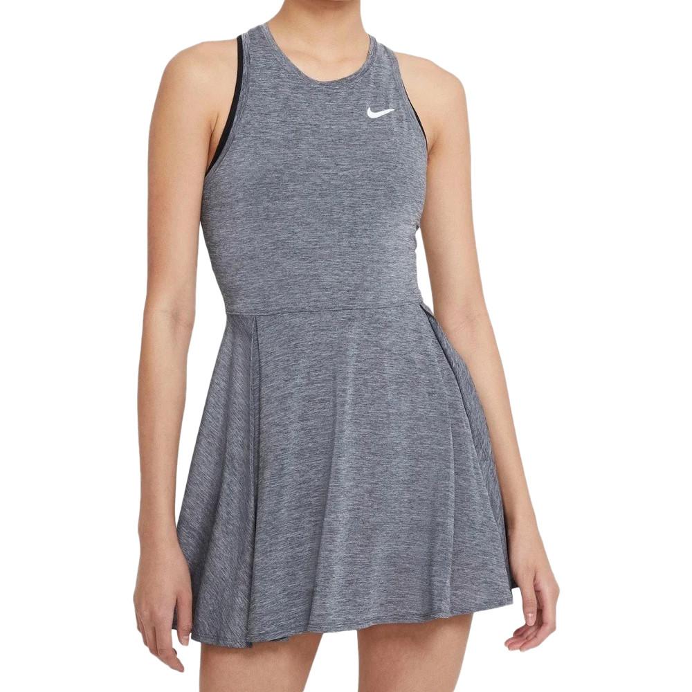 Robe de tennis Grise Femme Nike Advantage pas cher