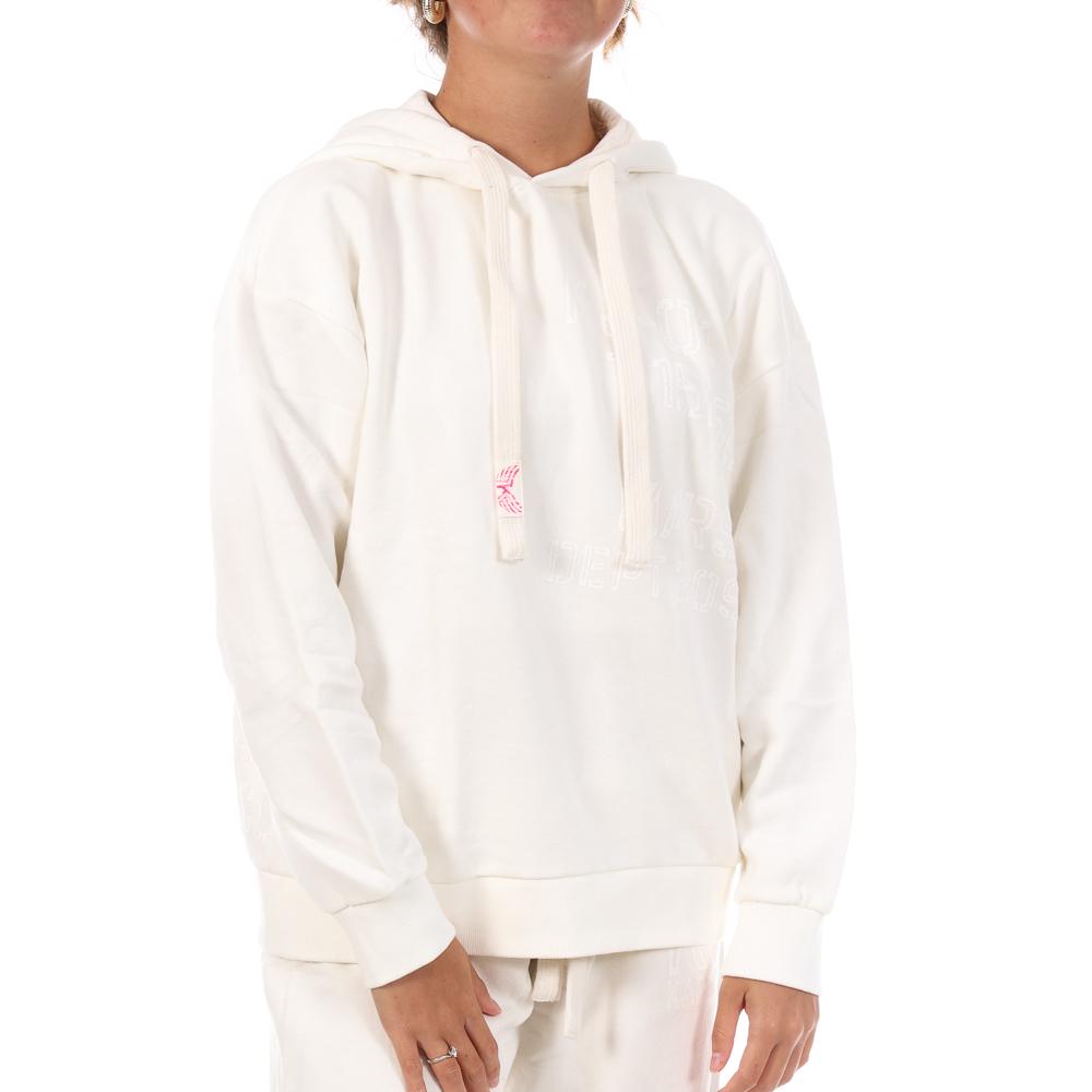 Sweat à Capuche Blanc Femme Kaporal Vock Espace des marques