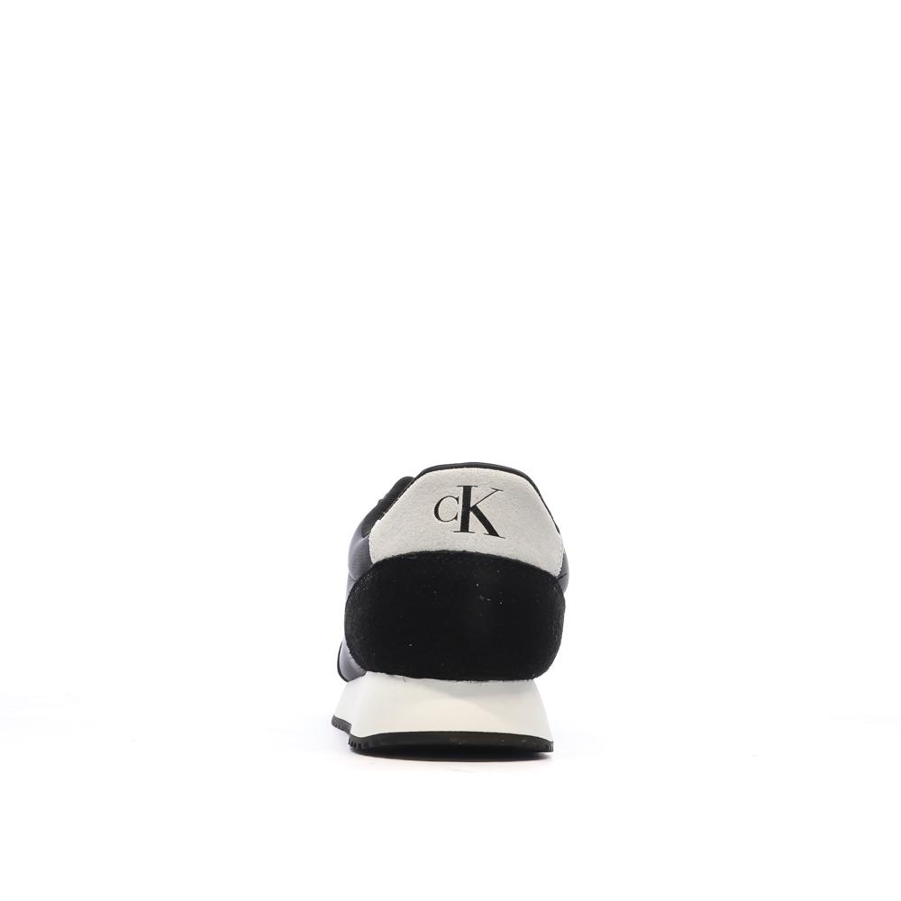 Baskets Noires Homme Calvin Klein Jeans Retro vue 3