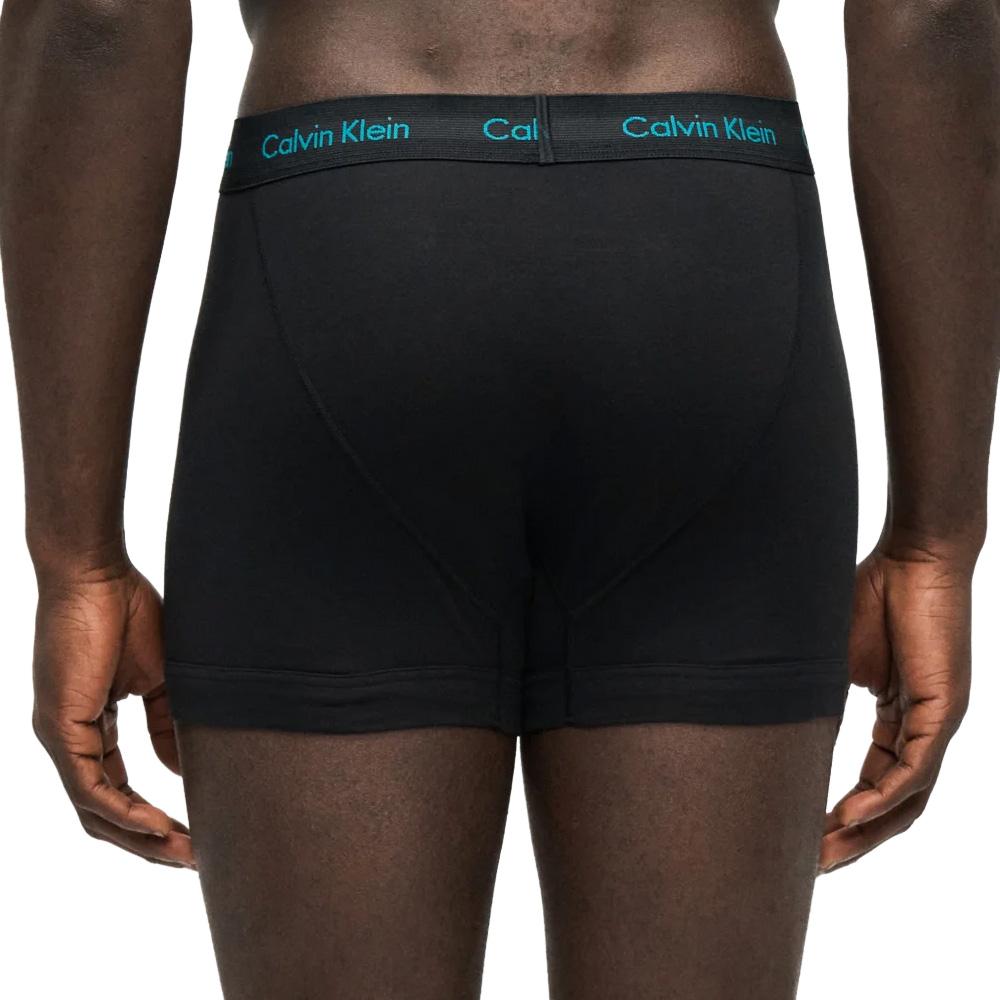 3er-Pack Boxershorts Schwarz für Herren Calvin Klein Jeans Trunk Ansicht 3