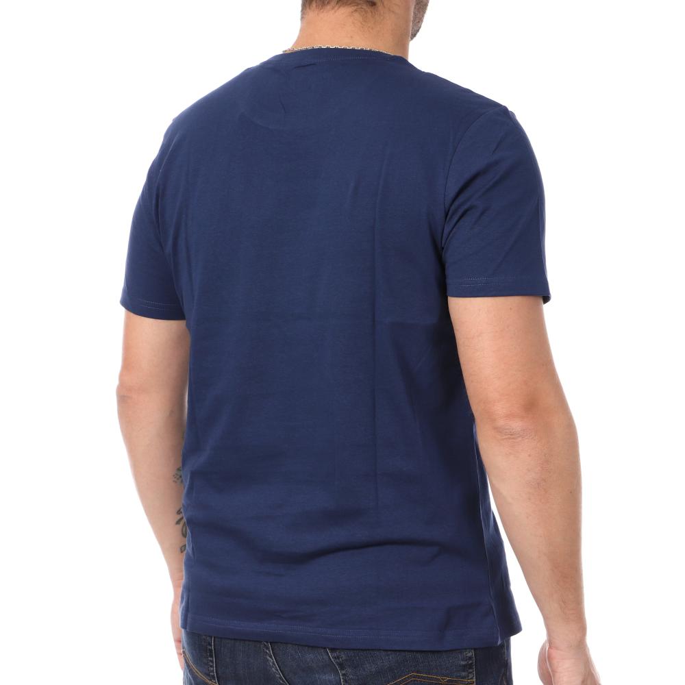 T-shirt Marine Homme Von Dutch Aaron vue 2