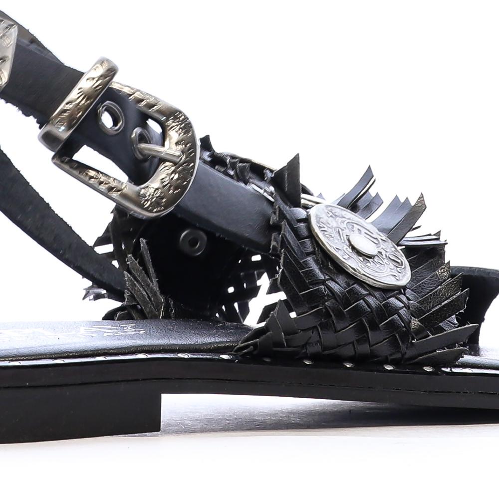 Sandalias negras para mujer Replay Nairobi Sandal ver 7