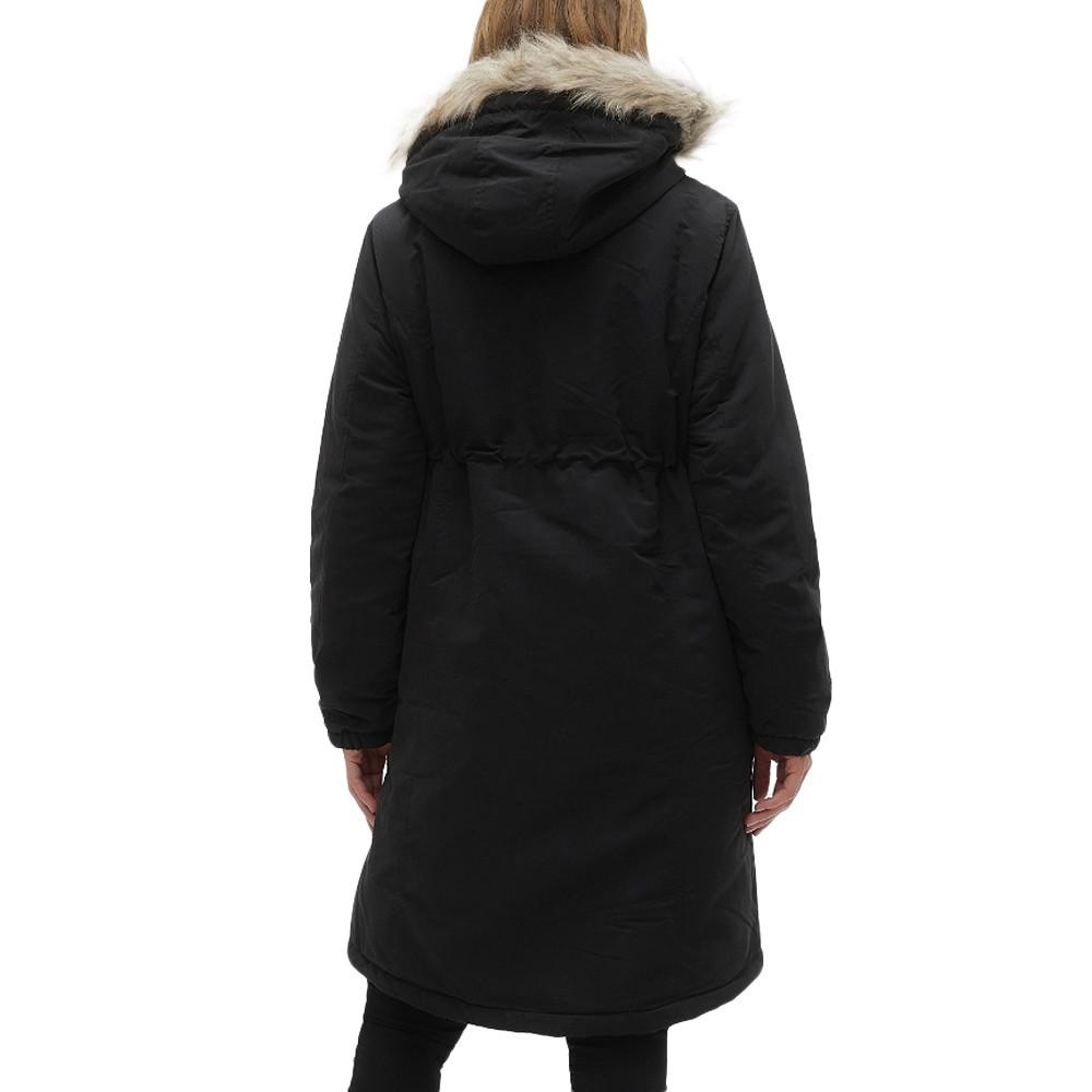 Parka Noire Femme Mamalicious Jessi vue 2