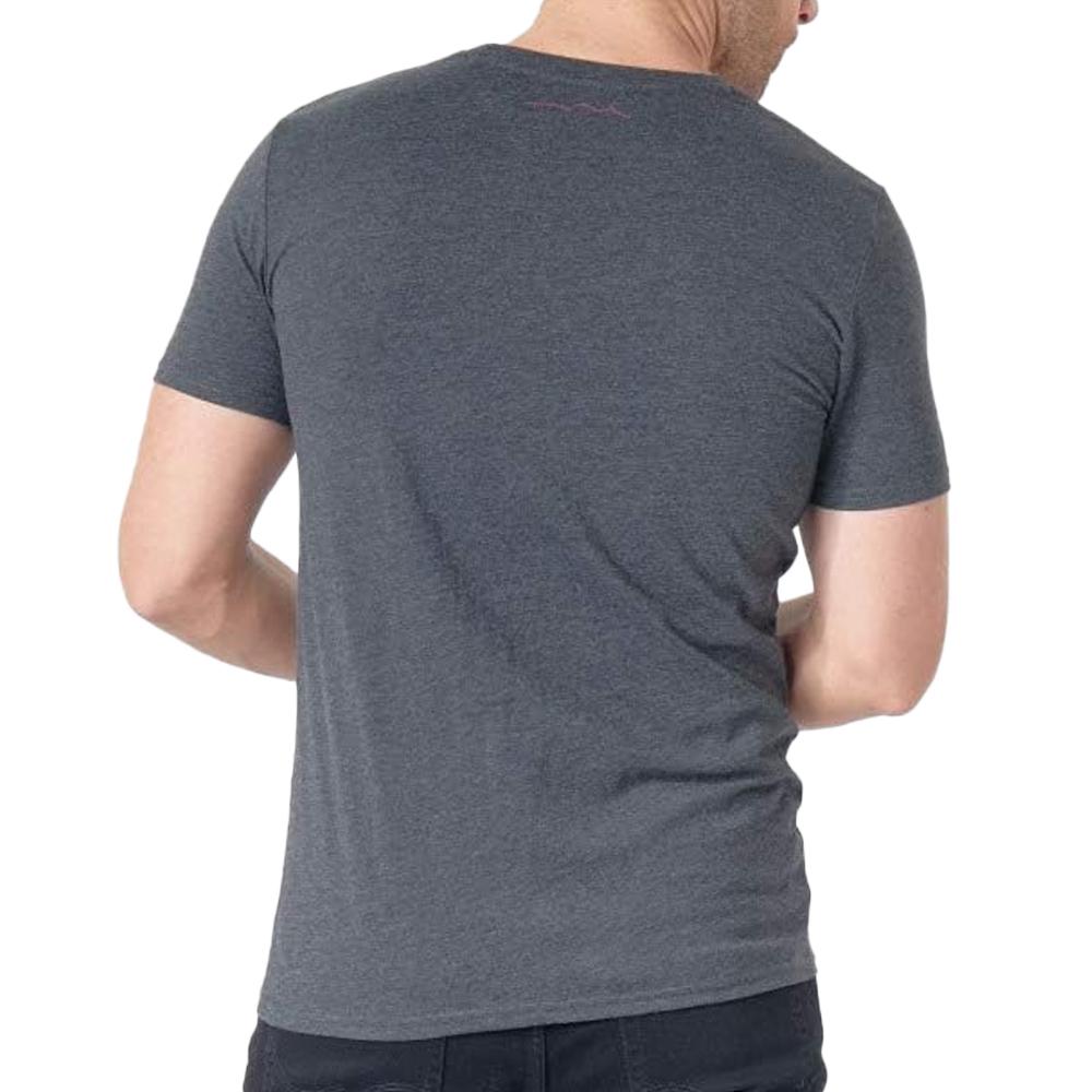 T-shirt Gris Homme Teddy Smith Ticlass Basic 11014744D vue 2