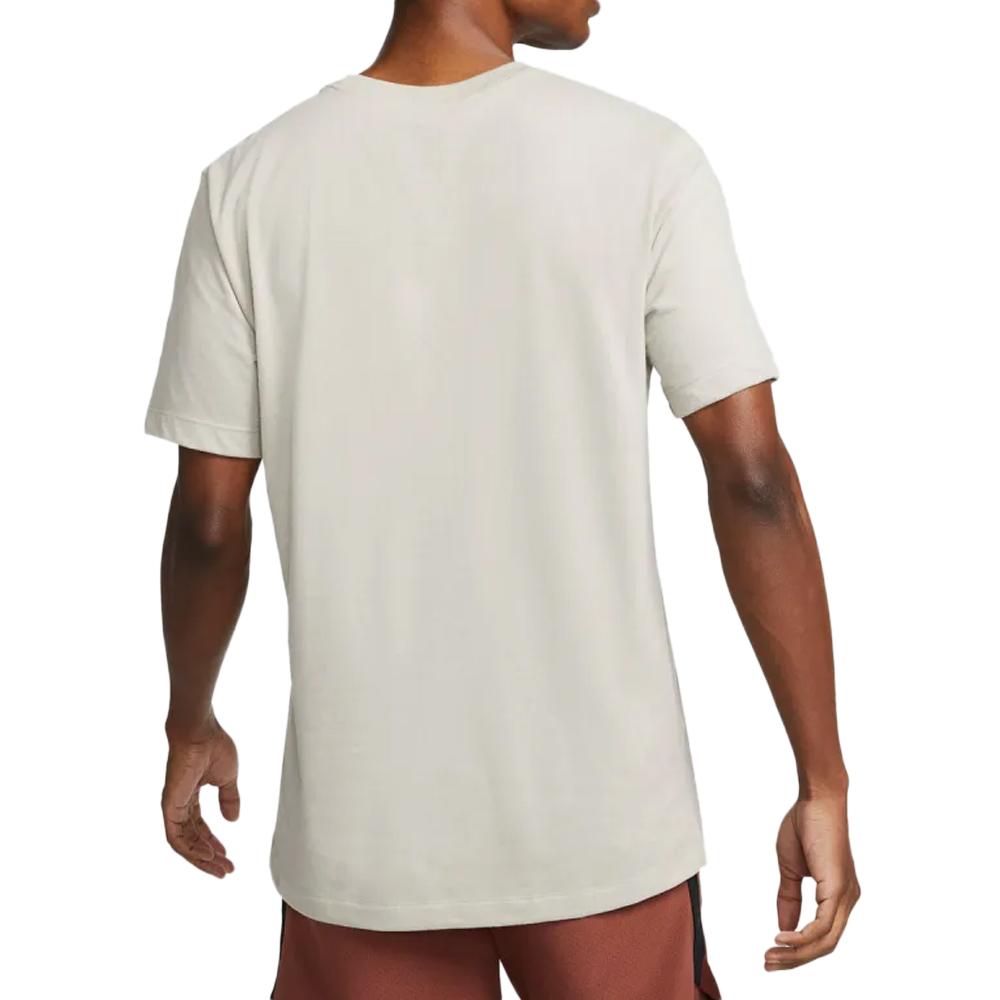 T-shirt Gris Homme Nike Hwpo vue 2