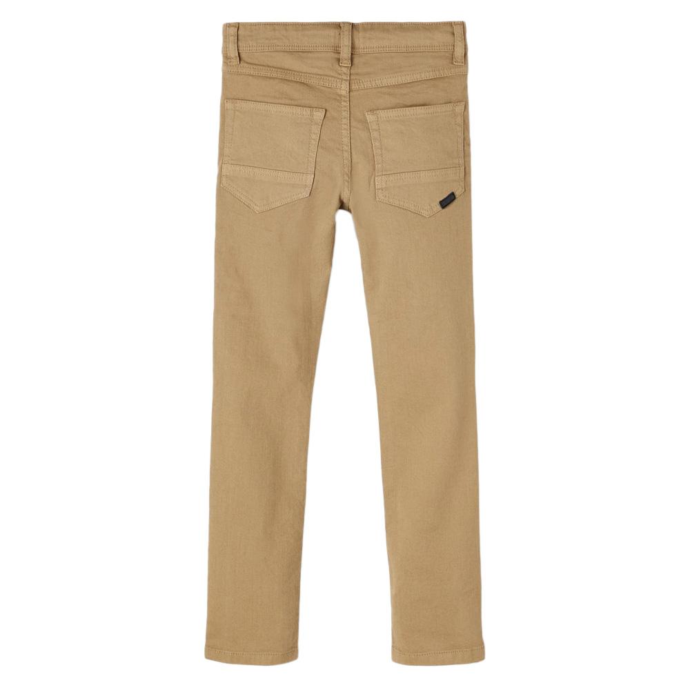 Jean Slim Beige Garçon Name it Twitop vue 3