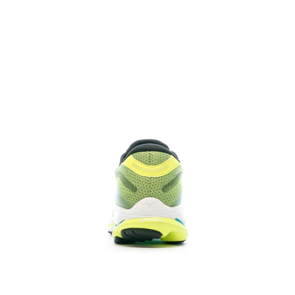 Chaussures de running Jaune/Bleu Homme Mizuno Wave Ultima vue 3