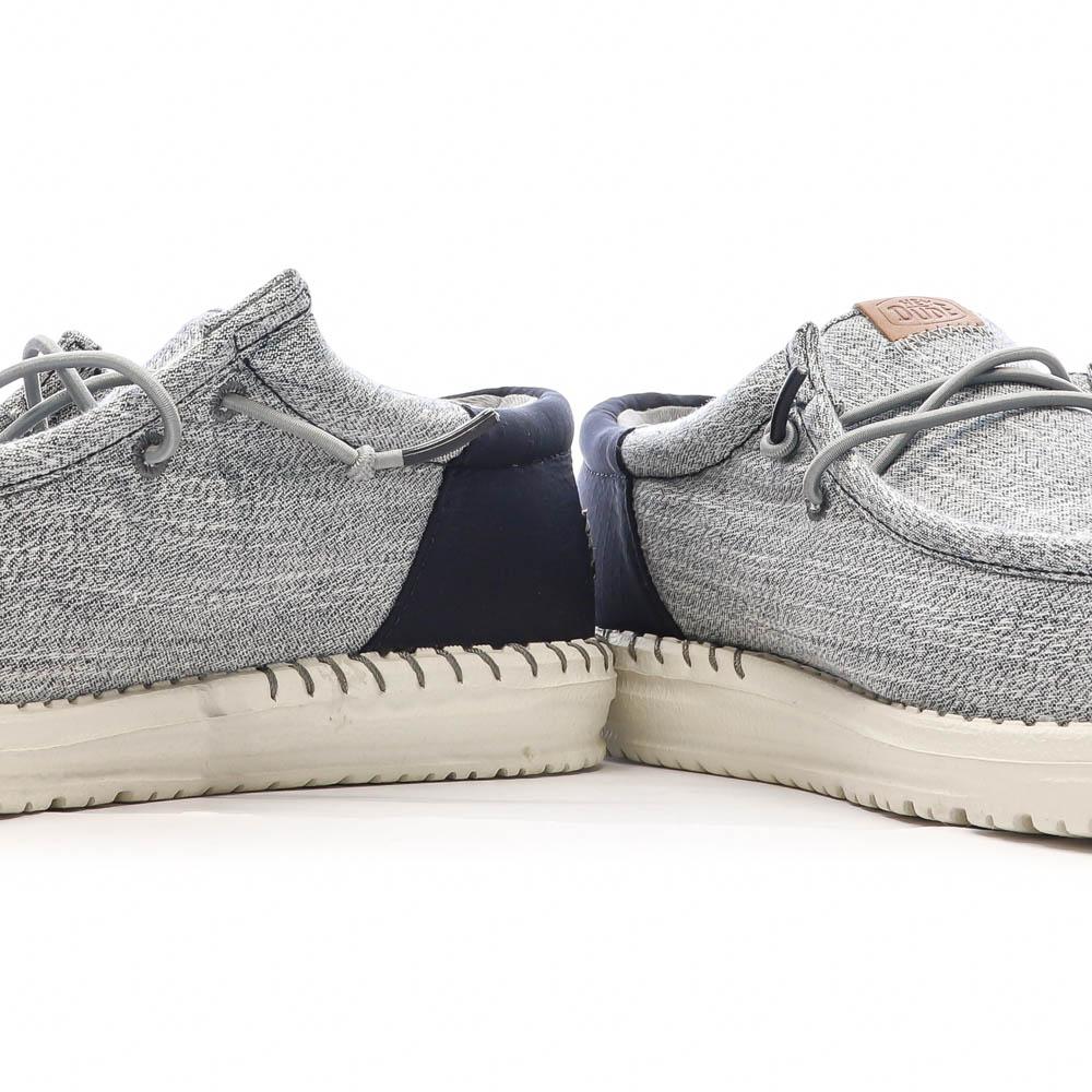 Chaussures Grises Homme Hey Dude Wally Funk vue 7