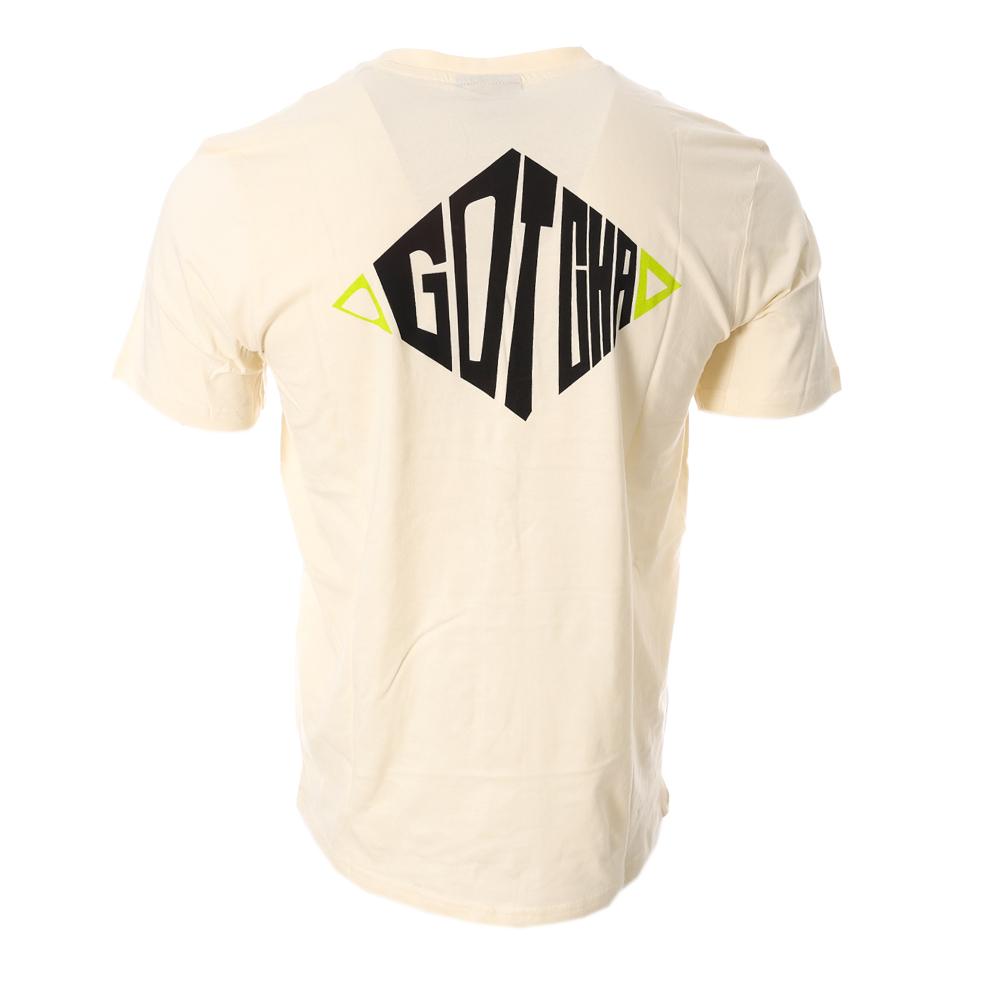 T-shirt Beige Homme Gotcha Stance vue 2