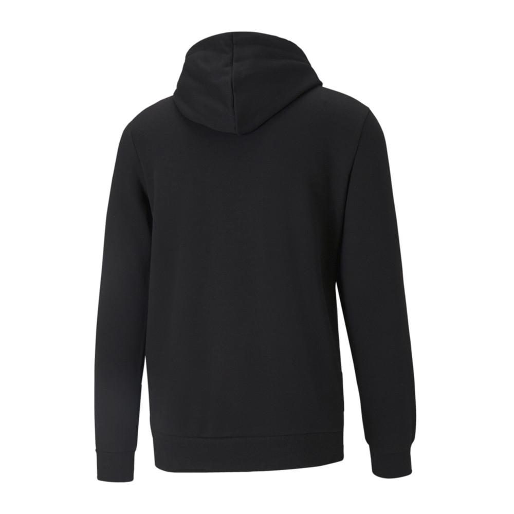 Sweat à Capuche Noir/Blanc Homme Puma Big Logo vue 2