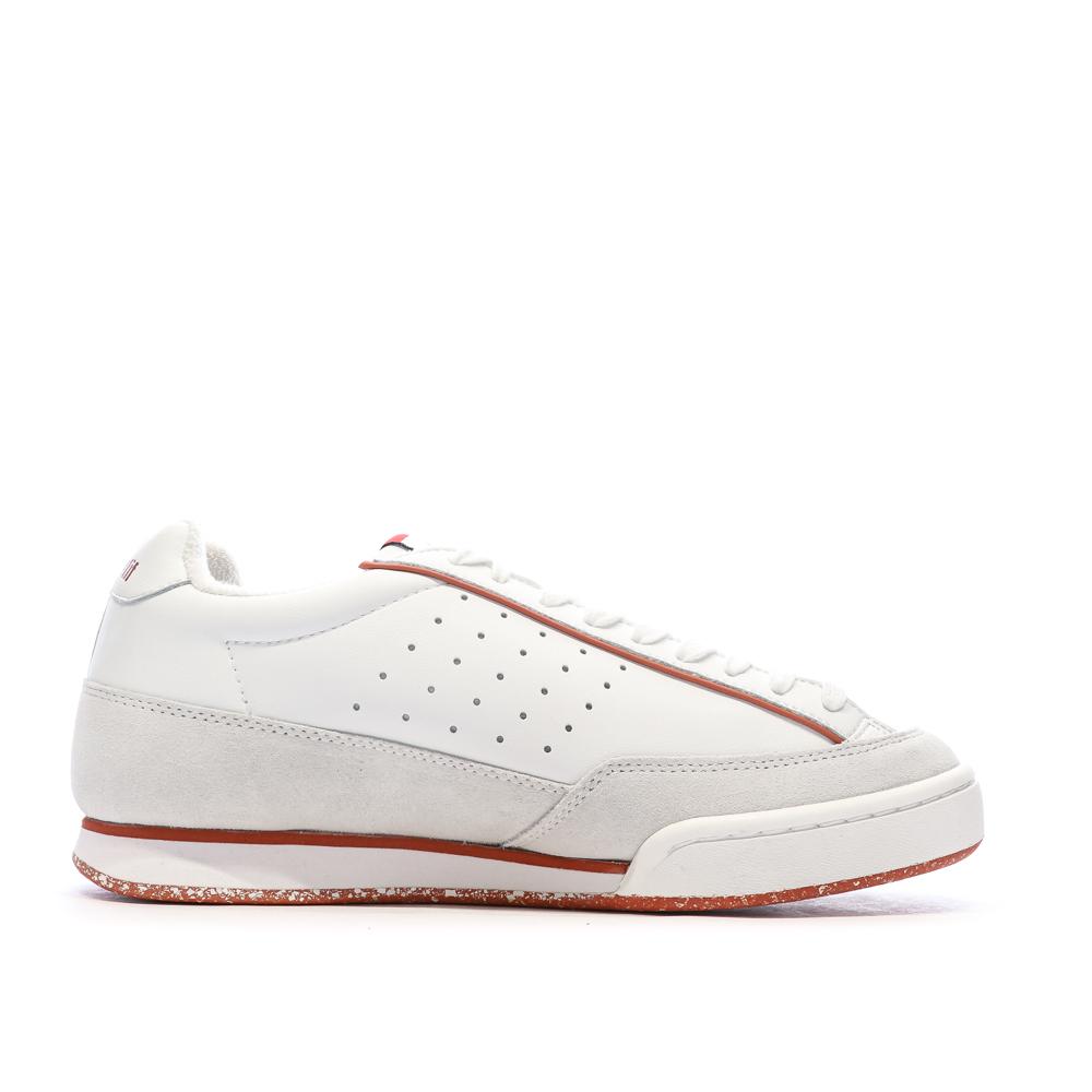 Baskets Blanches Homme Le Coq Sportif Noah Club Terre Battue vue 2