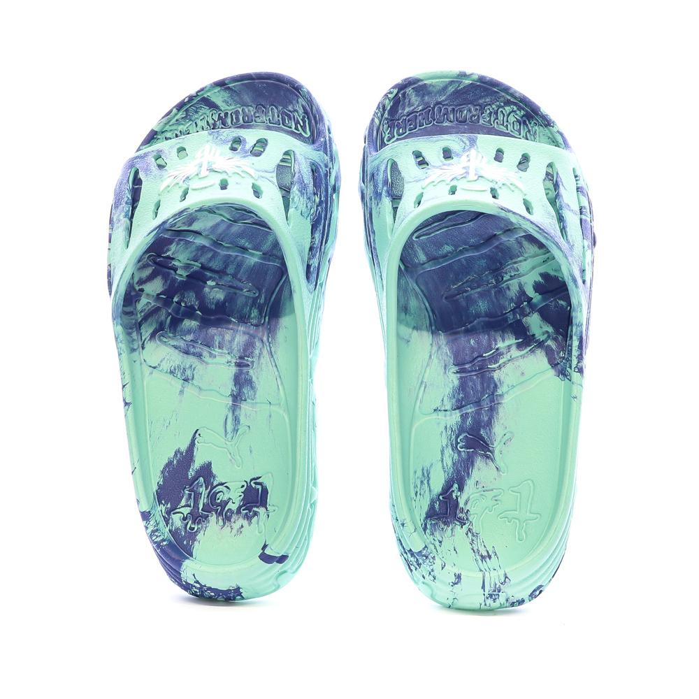 Claquettes Marine/Bleu Homme Puma Slide vue 3