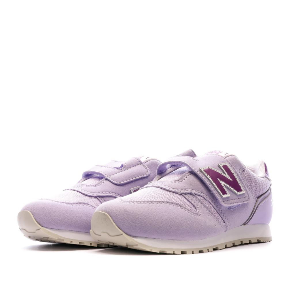 Baskets Violette Fille New Balance YZ373 vue 6