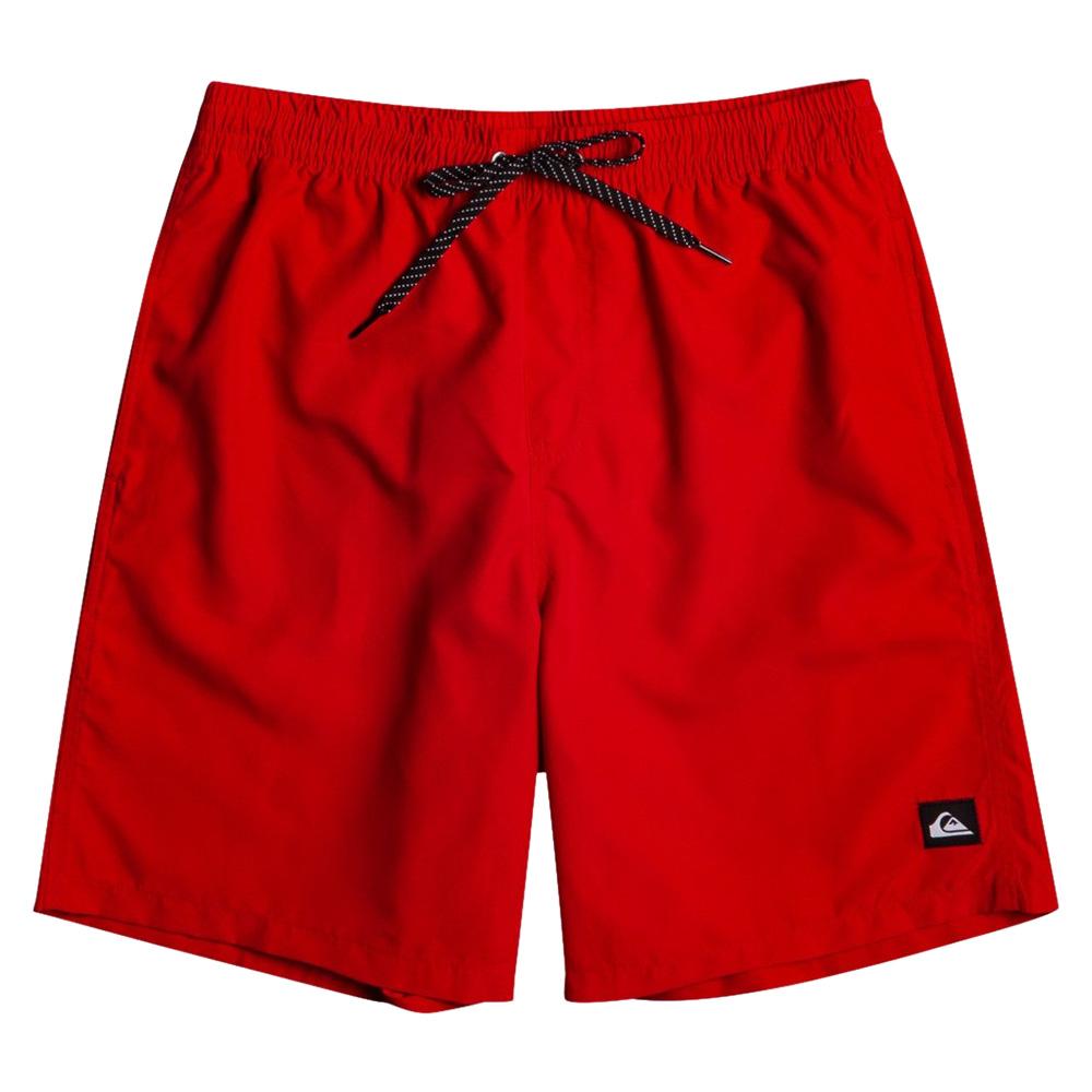 Maillot de bain Rouge Homme Quiksilver Evdayvl15 pas cher