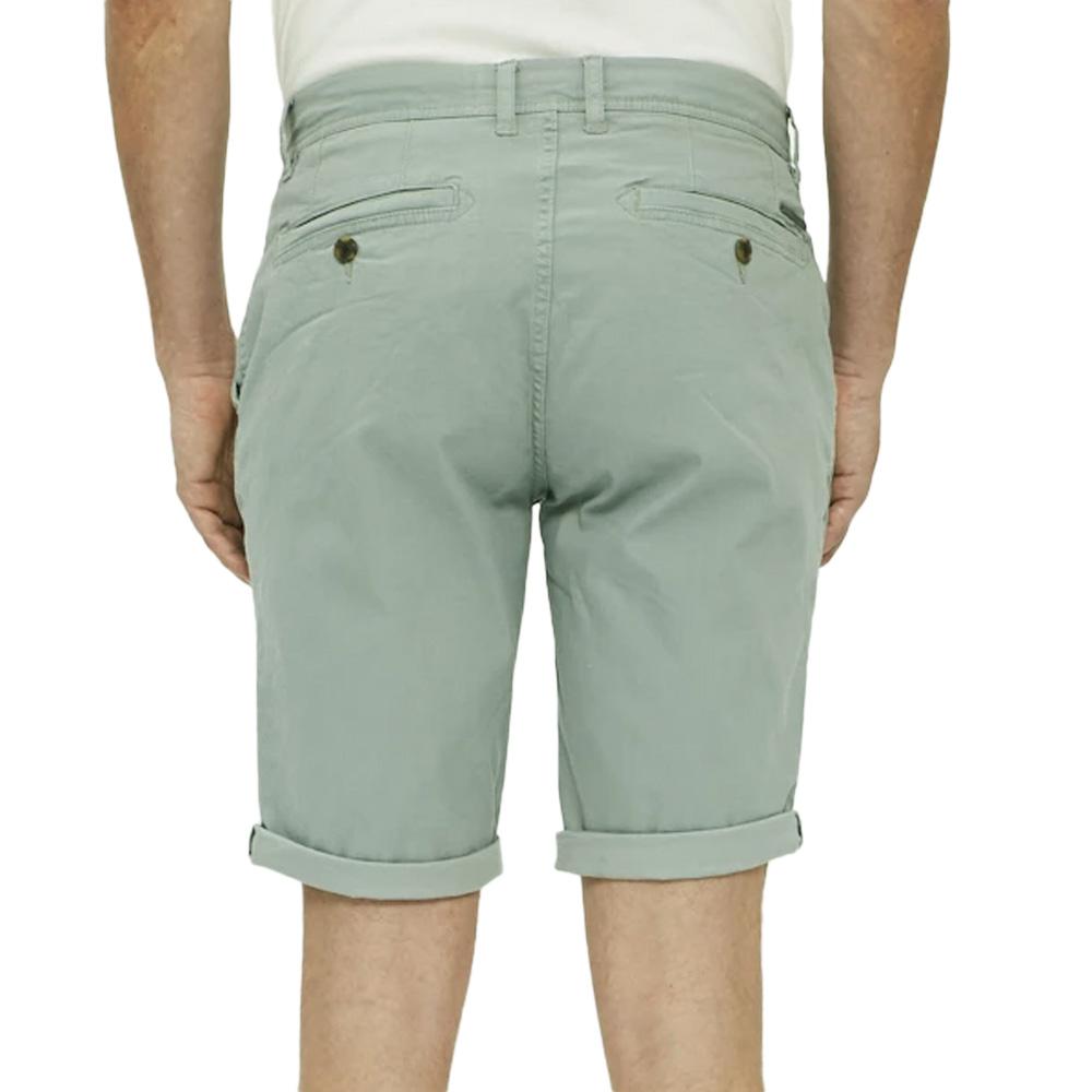 Short Vert Pale Homme Paname Brothers Bermuda Chino vue 2
