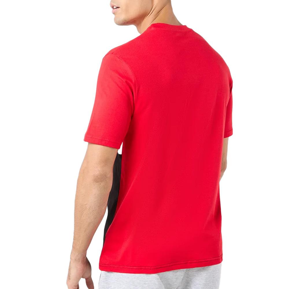 T-shirt Rouge/Noir Homme Fila Flat Matte vue 2