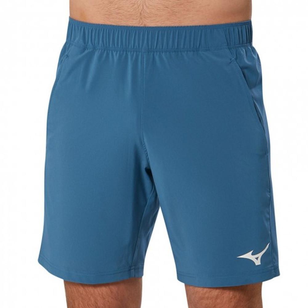 Short Bleu de Tennis Homme Mizuno Tennis 8 pas cher