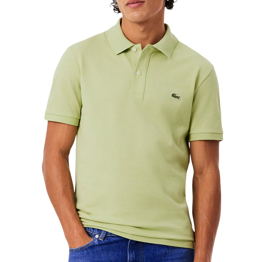 Polo Vert Homme Lacoste Slim Fit Petit pas cher