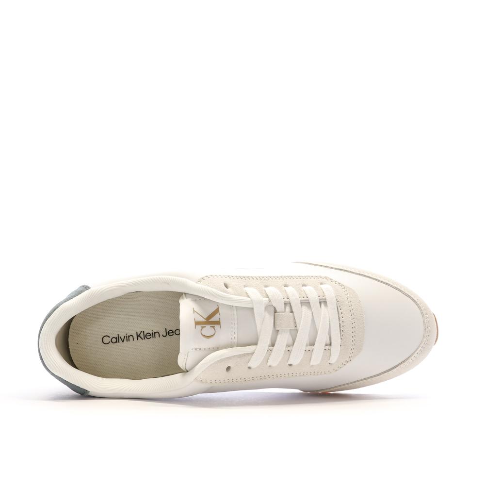 Baskets Blanches Homme Calvin Klein Jeans Retro vue 4