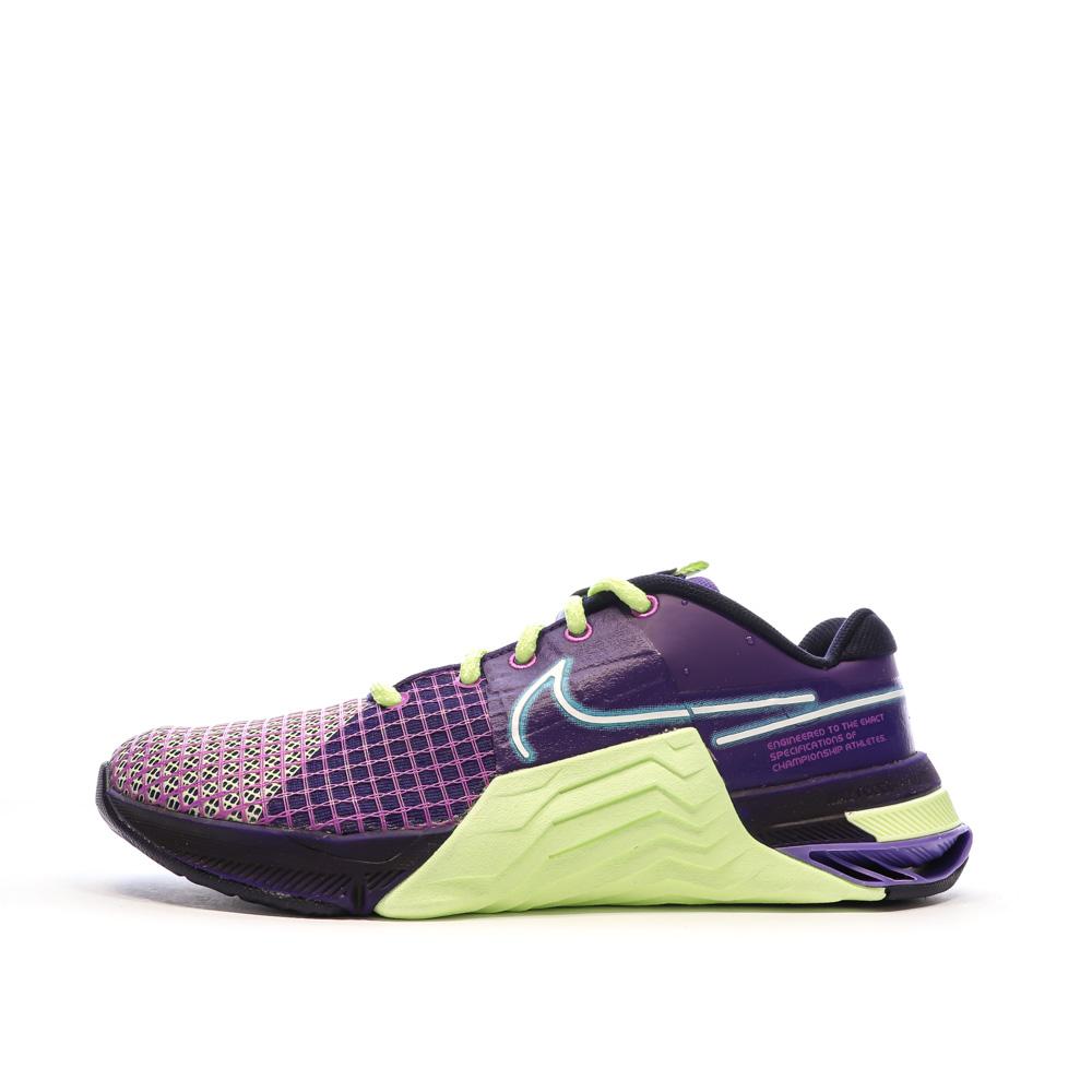 Chaussures de Salle Violet Femme Nike Metcon 8 pas cher