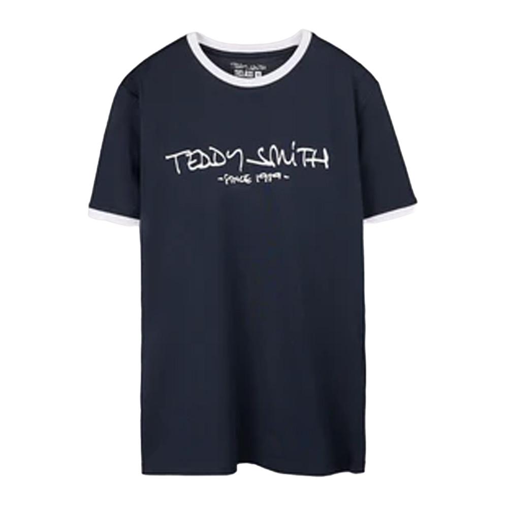 T-Shirt Marine Homme Teddy Smith Ticlas pas cher