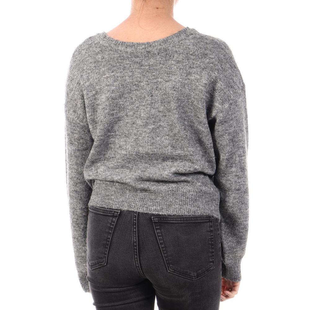 Pull Gris Femme Vero Moda Mellie vue 2