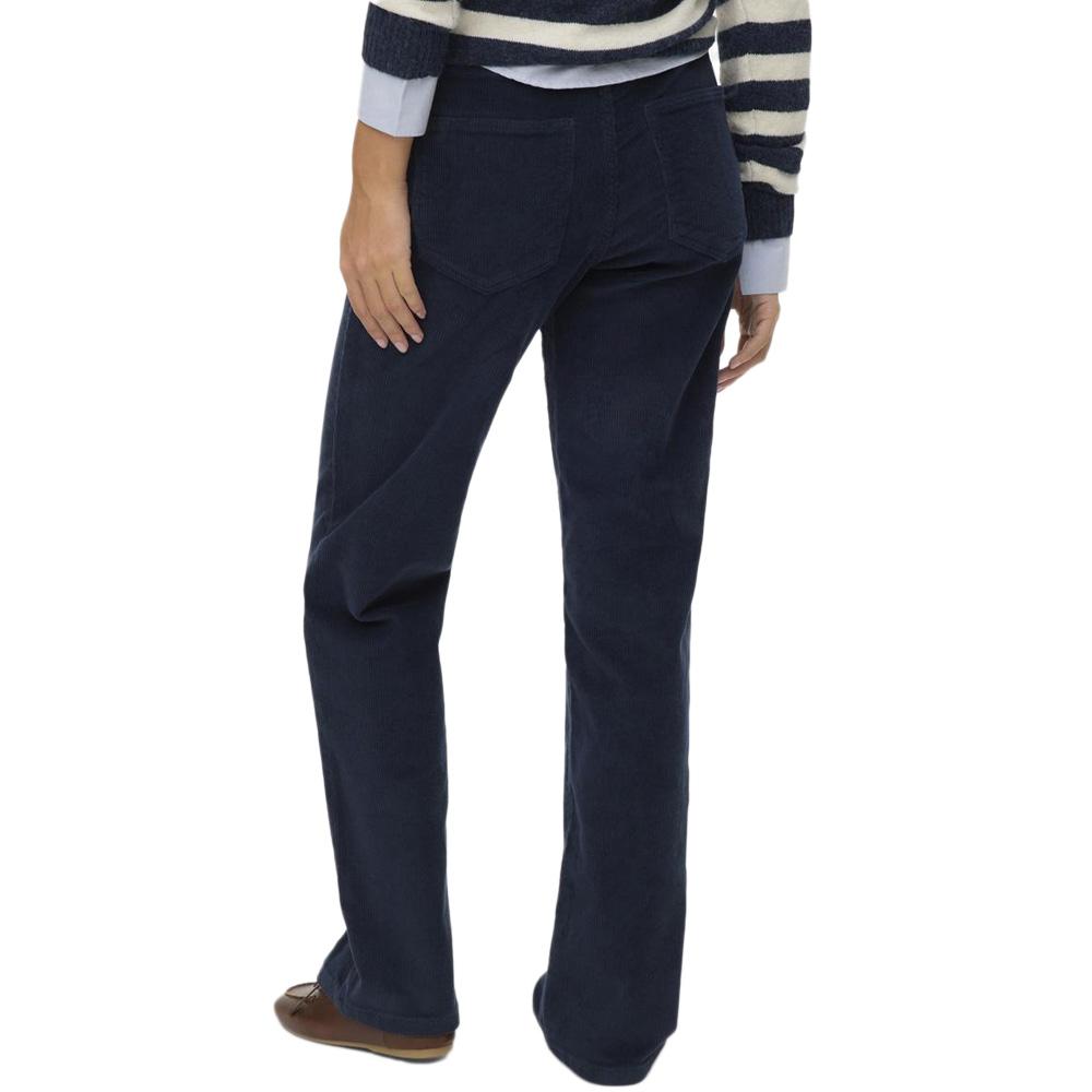 Pantalon en Velours Marine Femme Vero Moda Lisa vue 2
