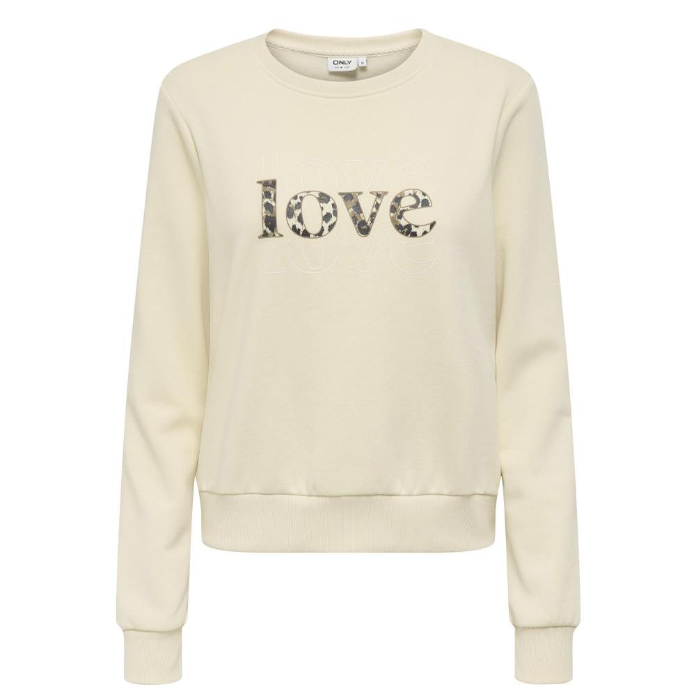 Sweat Beige Femme Only Rubi vue 3