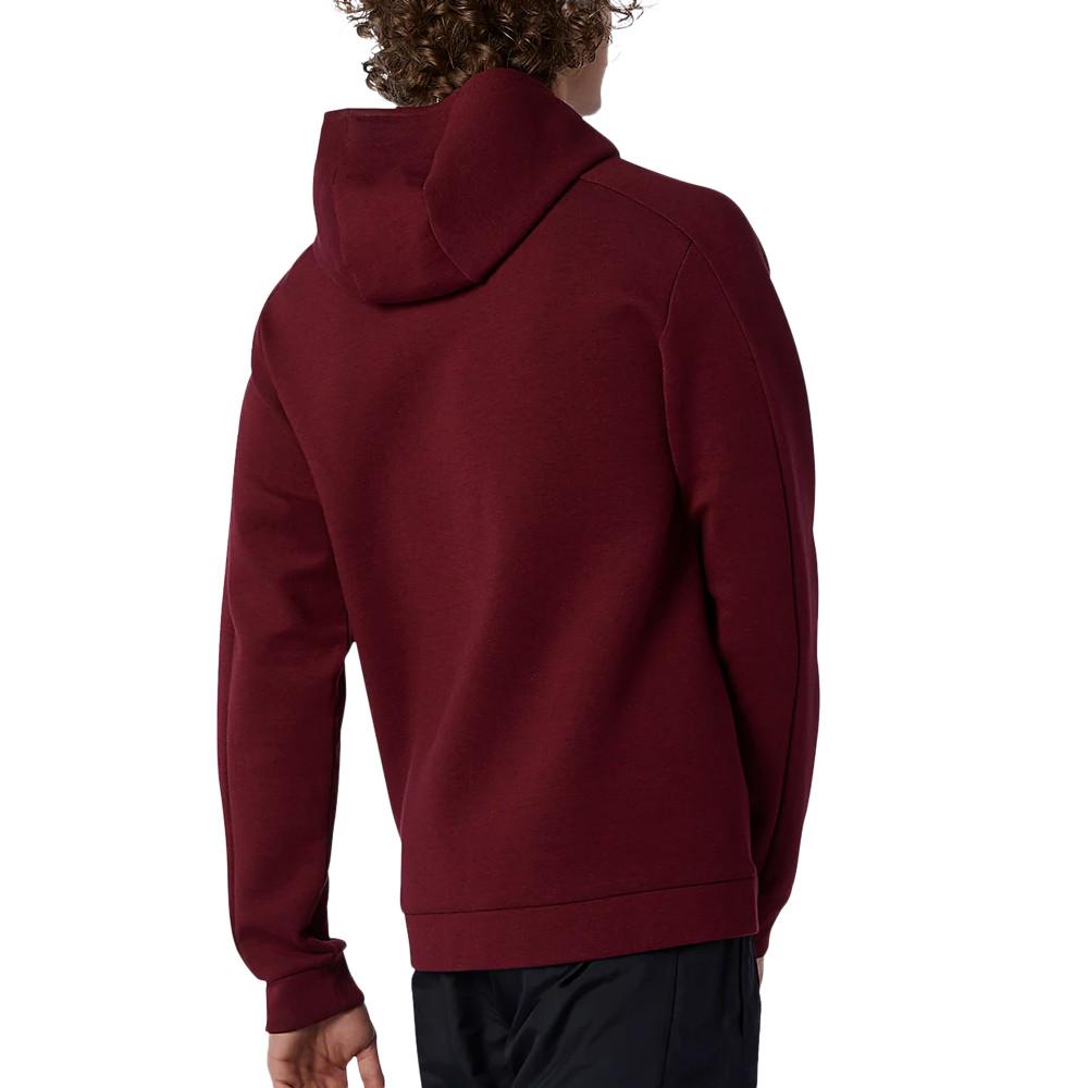 Sweat Bordeaux Homme New Balance Fortitech Fleece vue 2
