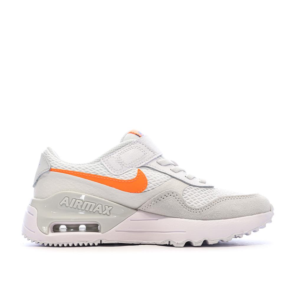 Baskets Grise Garçon Nike Air Max Systm vue 2