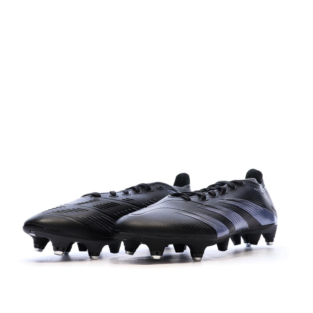 Chaussures de Foot Noires Homme Adidas Predator League SG vue 6