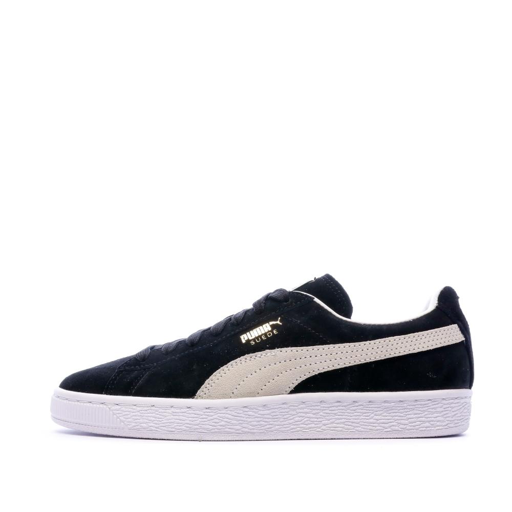 Baskets Noir Femme Puma Suède Classic + pas cher