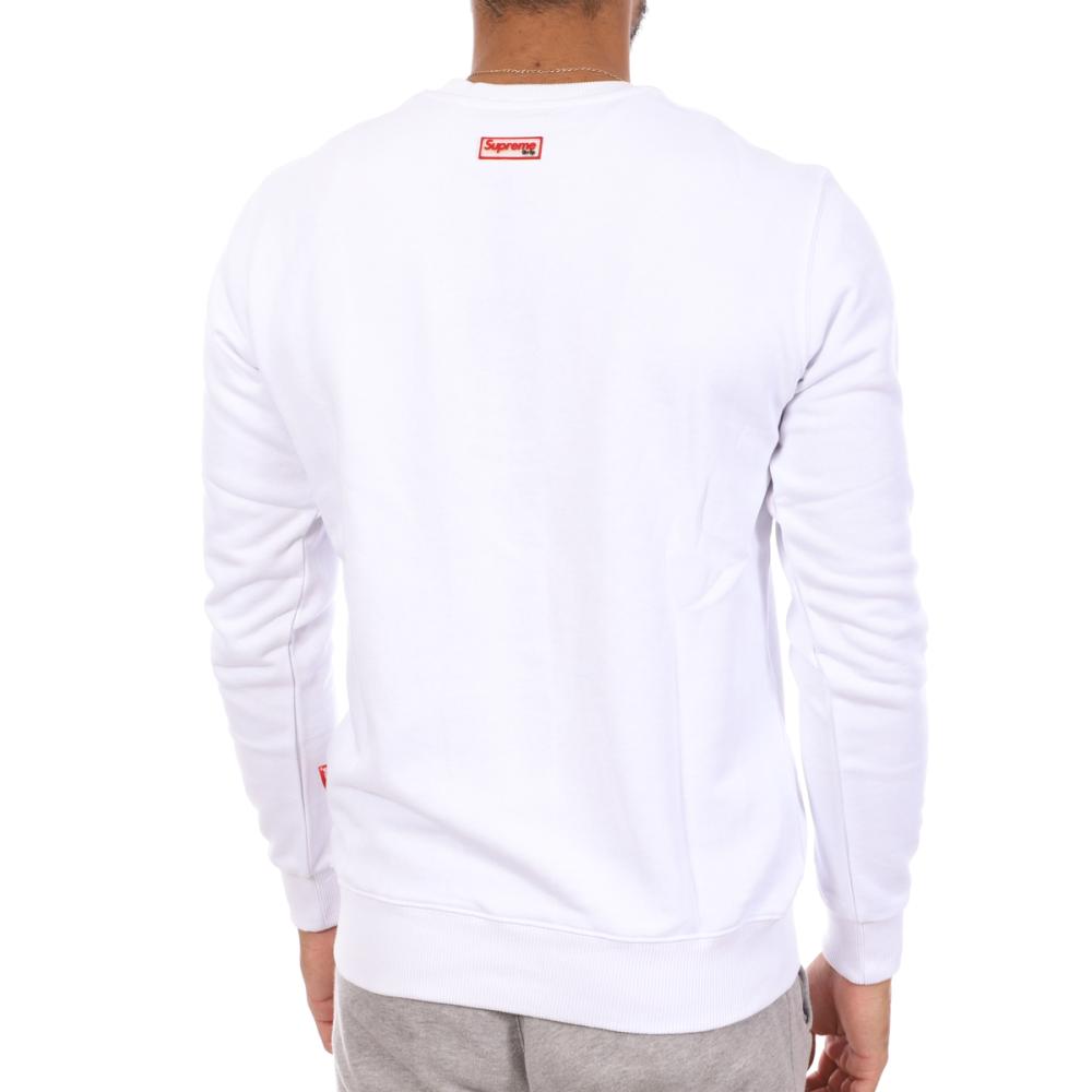 Sweat Blanc Homme Supreme Grip David vue 2