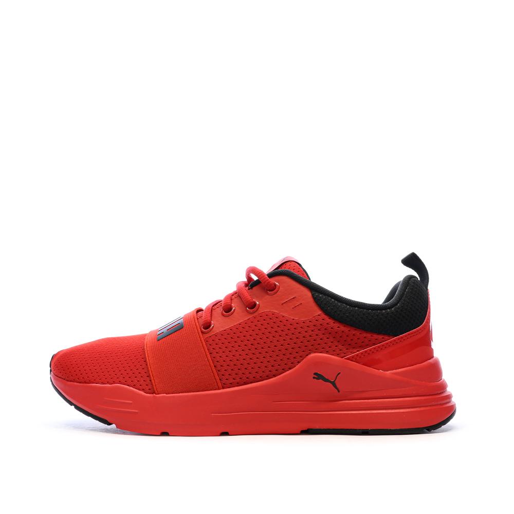 Baskets Rouges Homme Puma Wired pas cher